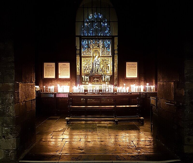 Renovatie van de Merodekapel (kaarsenkapel) in de Onze Lieve Vrouwe Basiliek Maastricht